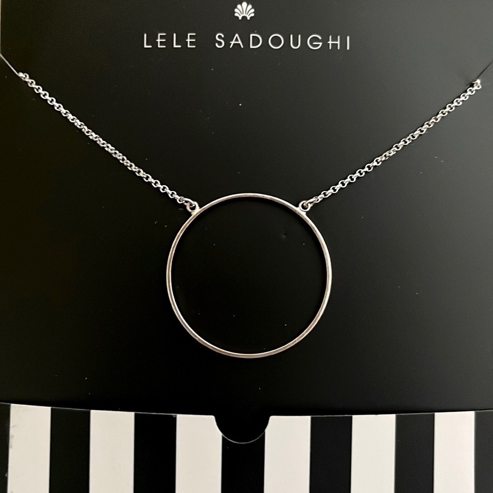 LELE SADOUGHI CIRCLE NECKLACE